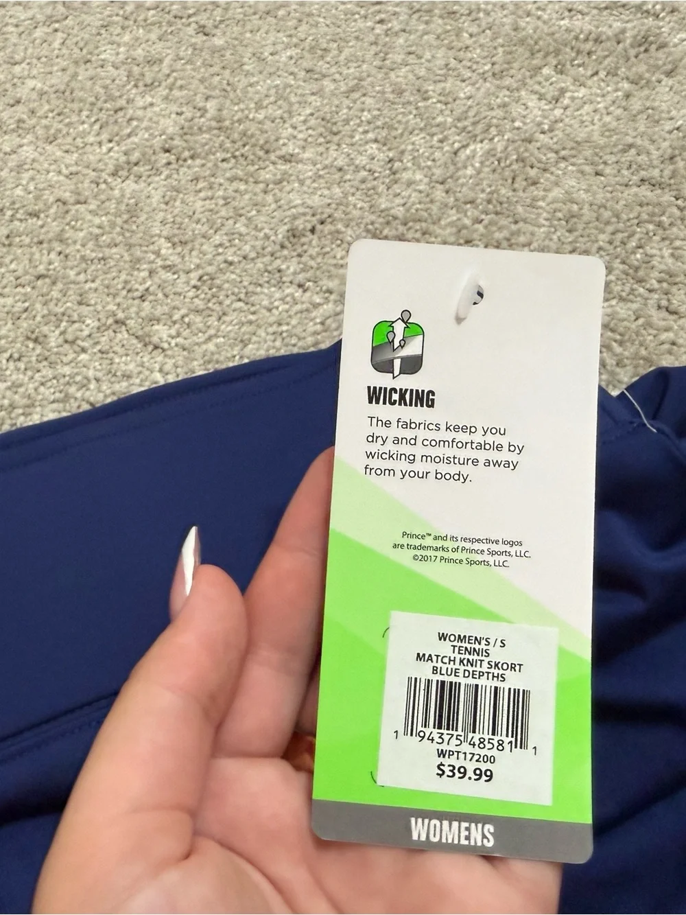 Prince Royal Blue Circle Skirt